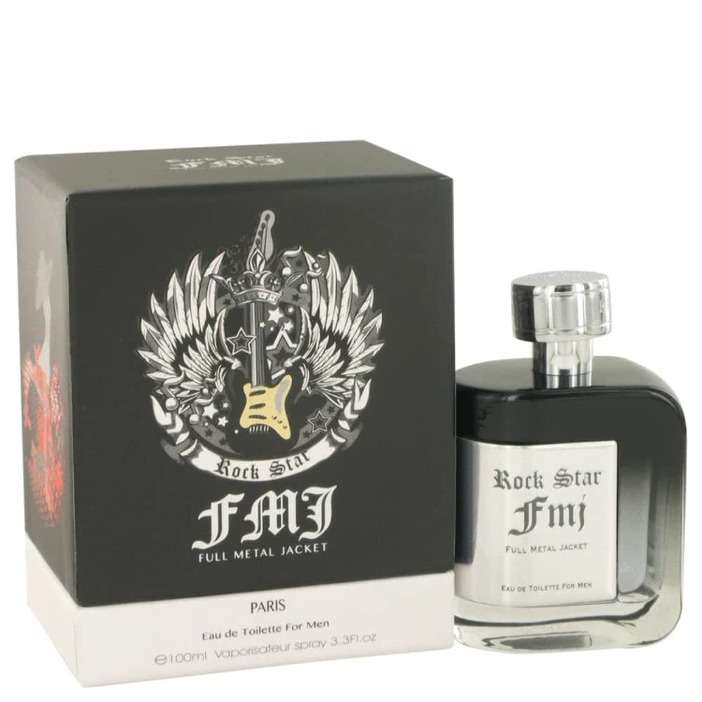 Full Metal Jacket Metal Cologne for Men 3.3 Oz / 100 Ml Eau De Toilette Spray