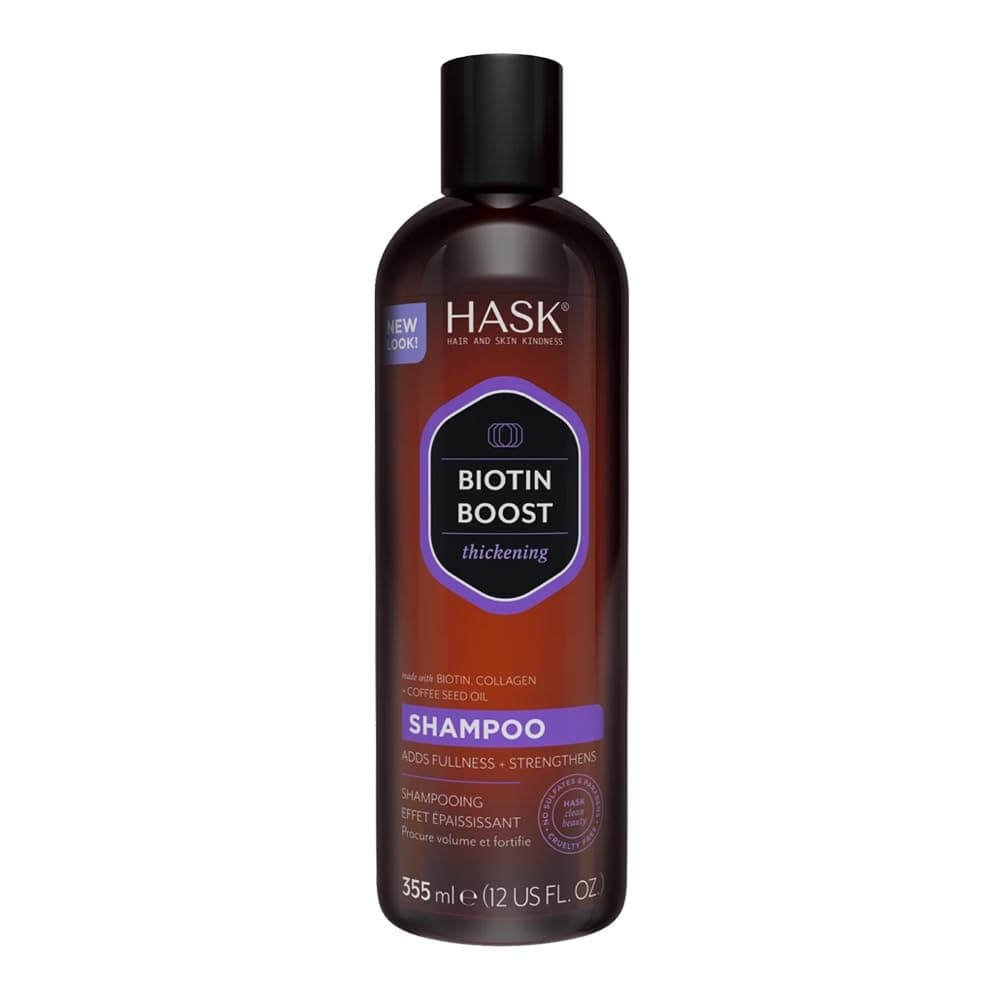 Biotin Boost Thickening Hair Strengthening Shampoo 355Ml | For Thin hair, Provides Volume | Free Of Sulfates, Parabens