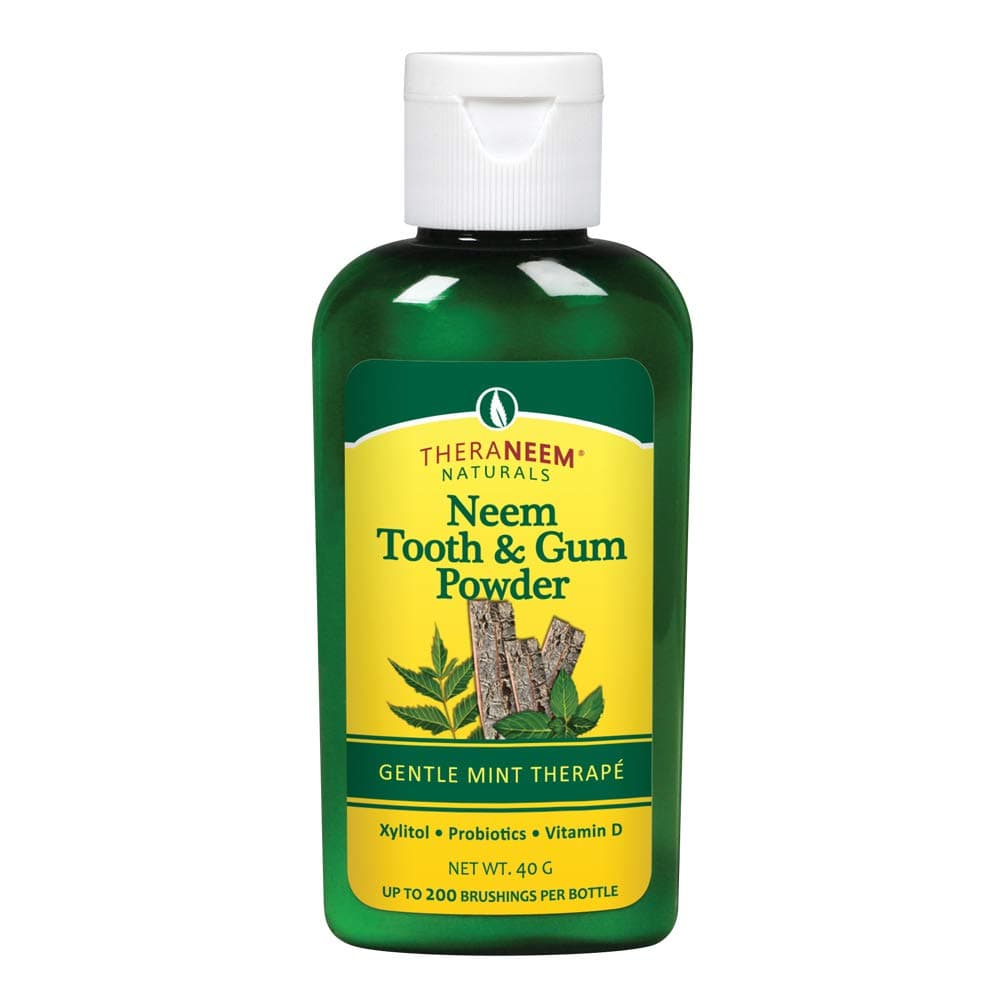 TheraNeem Tooth and Gum Powder, Mint, 0.05 kg
