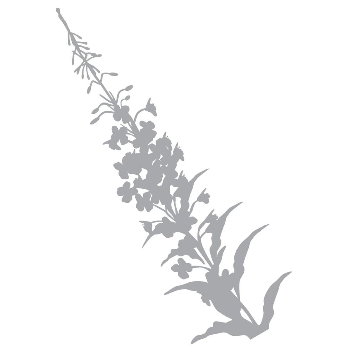 Pronty Art Craft Mask Stencil A5 (5.83 × 8.27 Inches) - Pink Flower