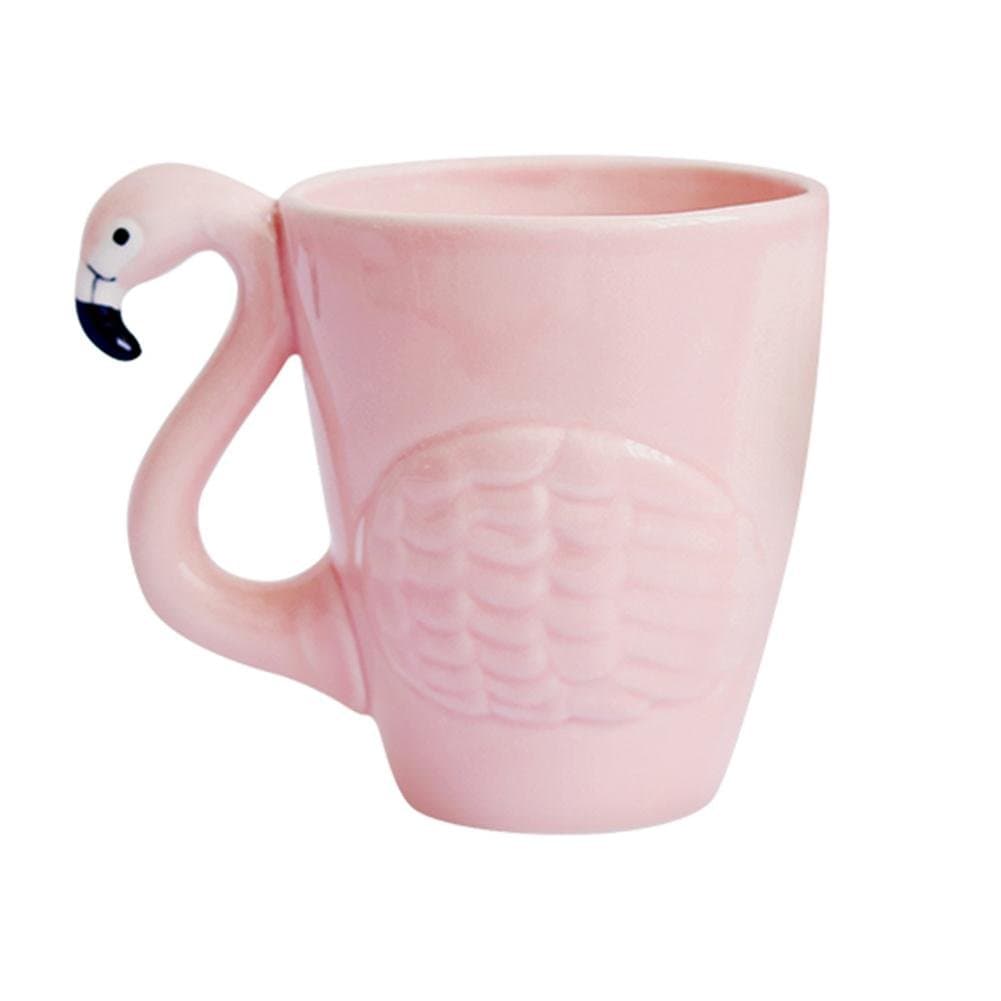 JointVictory Flamingo Coffee Mug Pink Tea Cup 15 Ounce Flamingo Cup Christmas Holiday Birthday Choice for Women,Wife,Mothers Day,Girlfriend,Grandma,Auntie (Mug)