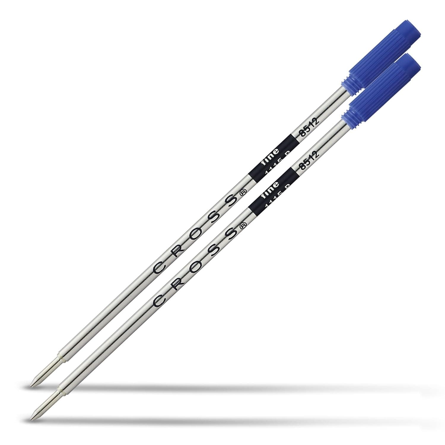 Cross Ballpoint Pen Refill, Pack of 2, Fine, Blue