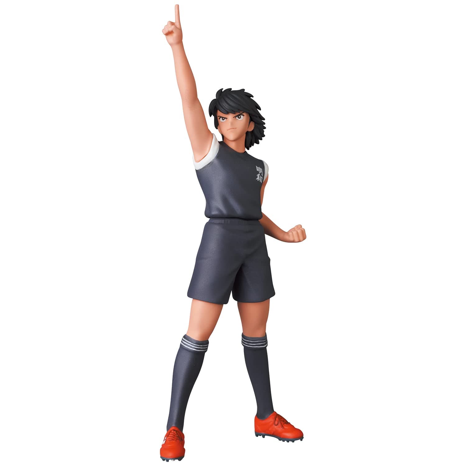 Medicom Captain Tsubasa Mini Figure UDF Hyuga Kojiro 6 cm, Black