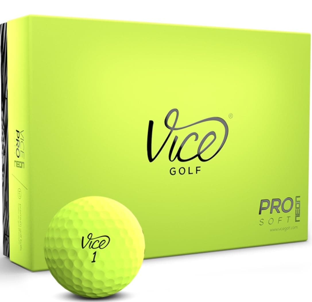 Vice Golf Pro Soft Golf Balls (One Dozen)