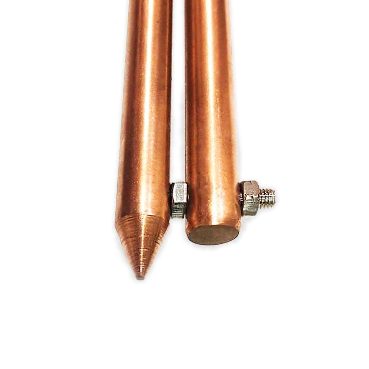 Copper Bonded Earth Rod 14mm - 100 Microns (3 Feet (14mm & 100 Microns))
