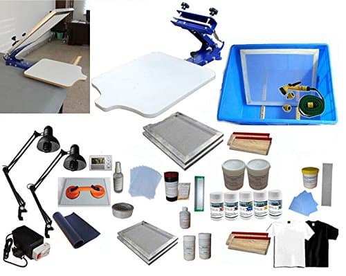 1 Color Screen Printing Full Set Materials Kit 219001+006802