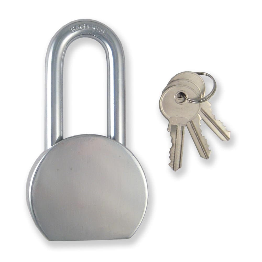 65mm Steel Padlock with Long Shackle Keyed Alike Ideal for Trucks MADOL