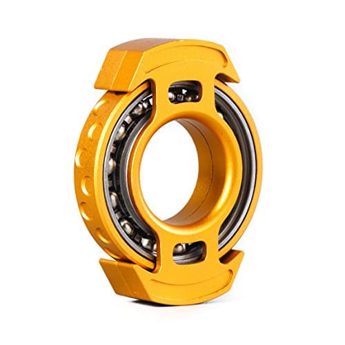 Apex Fidget Ring | Newest Spinner Design of 2019 | Stainless-Steel Hybrid Bearings | Minimal Effort Spinning | Comes with Miniature Tri-Headed Screwdriver