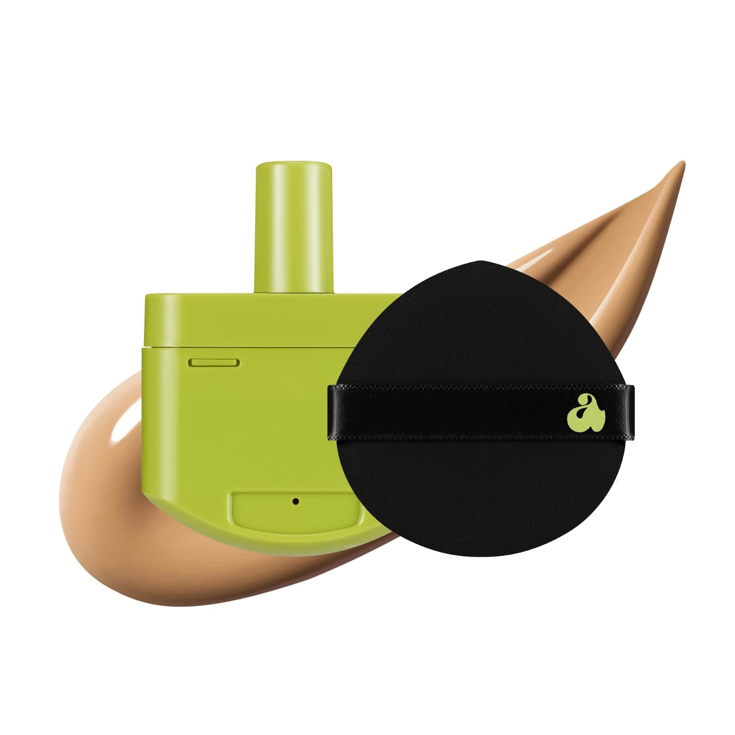 UNLEASHIA Foundation Makeup Healthy-Green Cushion Refill - 15g, Lightweight Buildable Coverage, Vegan Makeup, Natural Satin Finish(23W)