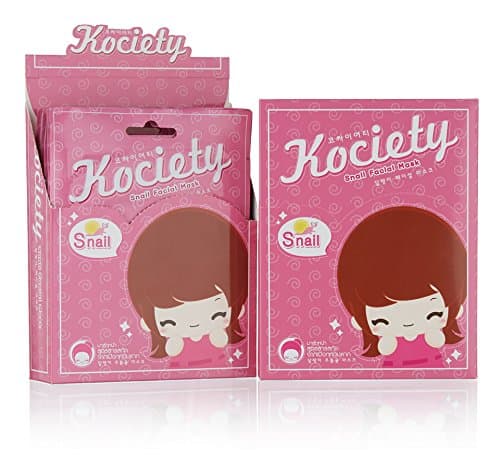 KOCIETY Snail Facial Mask (Pack of 10)