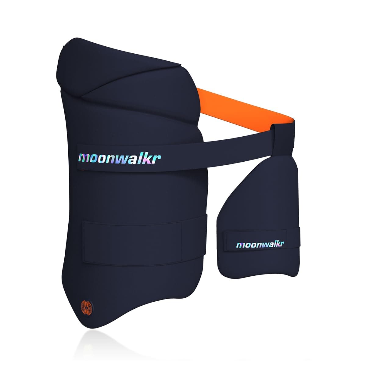 moonwalkr Thigh Guard 2.0 Protective Gear for Batter’s Height (4’5”- 4’8”) Cricket Thigh Pad Cricket Accessories & Equipment Safeguarding Both Your Outer and Inner Thighs Blue (X-Small, Left Hand)