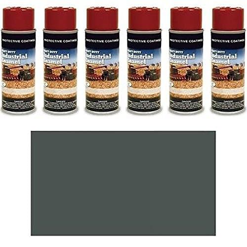 TP372SP Six (6) Cans of Kubota Grey Spray Paint