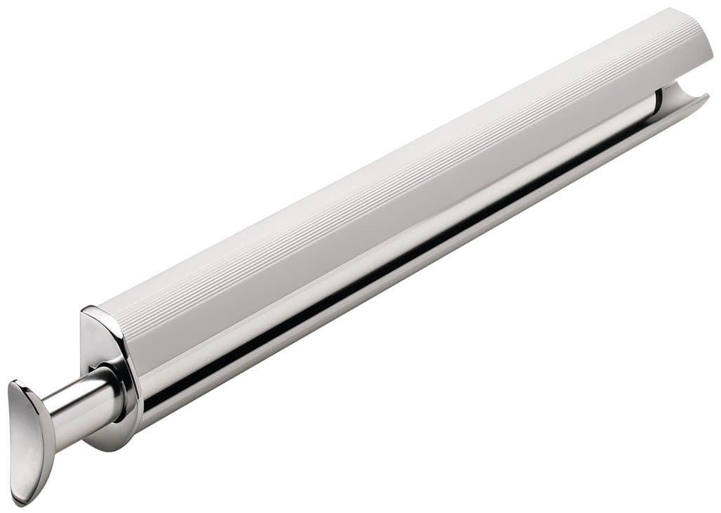 Synergy Elite 14 1/8" Valet Closet Rod For Clothes Hangers and Hanging Garment Bags (Polished Chrome Finish)