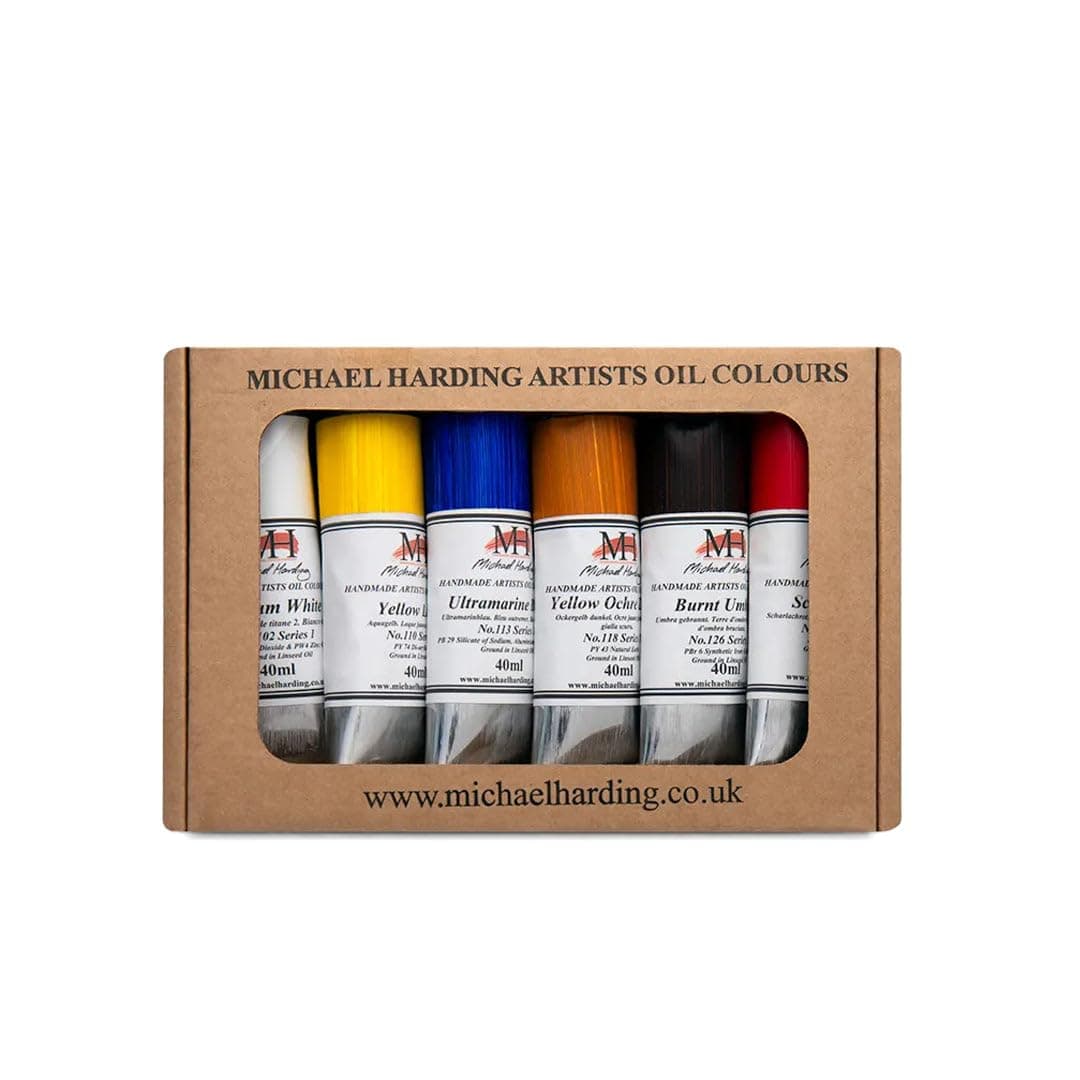 Michael Harding : Oil Paint : Starter Set : 6x40ml