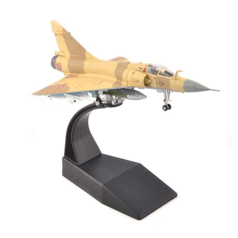 Marreto Kid Plane Model Toys 1/100 Diecast Fighter Airplane Dassault Mirage 2000 Alloy Model Aircraft Model for Collection Gift
