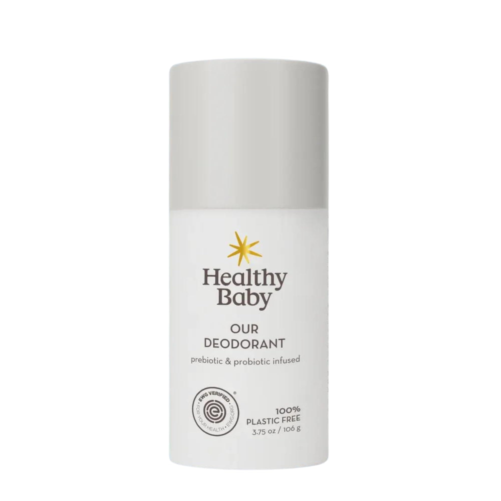 HealthybabyOur Deodorant - Pregnancy Safe Deodorant for Women - Infused with Pre-and-Probiotics - Supports Healthy Skin - Supports Healthy Microbiome - Sensitive Skin Friendly - 3.75 oz
