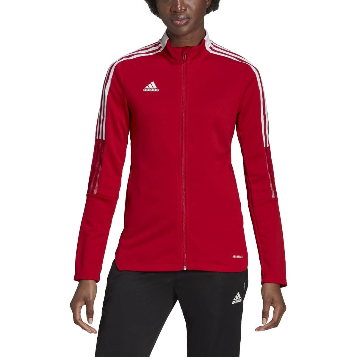 adidas Men's Warm-up Tricot Regular 3-Stripes Track Jacket Jacket (Pack of 1)