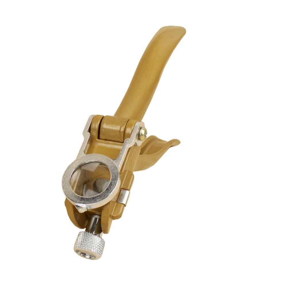 Saw Set Tool with Magnifying Glass- Made from Zinc Alloy and Alloy Steel With (4-12),for woodworker,Saw Blade,Sawtooth and More.