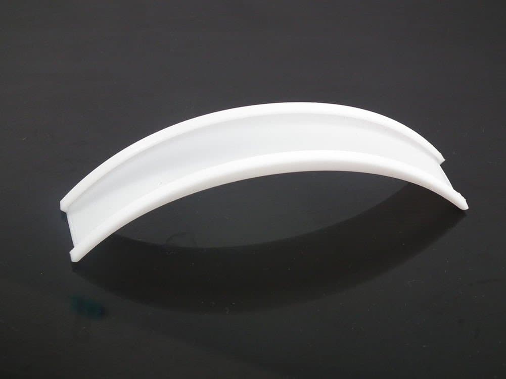 NSEN Replacement Head Rubber Cushion Pad for Monster Beats by Dr. Dre Solo HD Headphones (White)