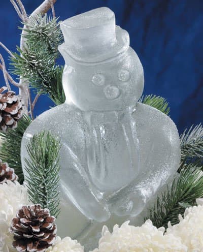 Reusable Snowman Ice Sculpture Mold