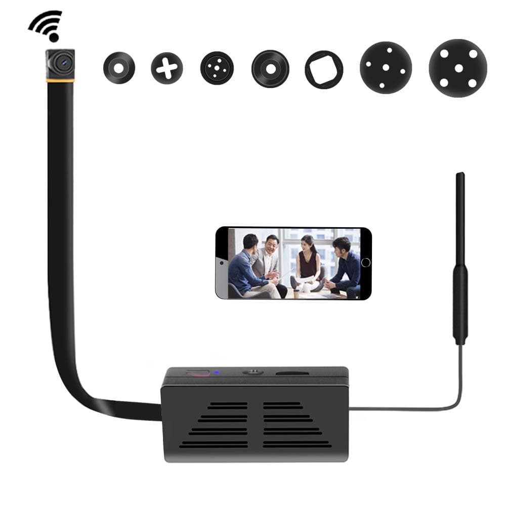 Spy Camera,1080P HD DIY Mini Portable Covert Nanny Hidden Cameras for Home/Office Security