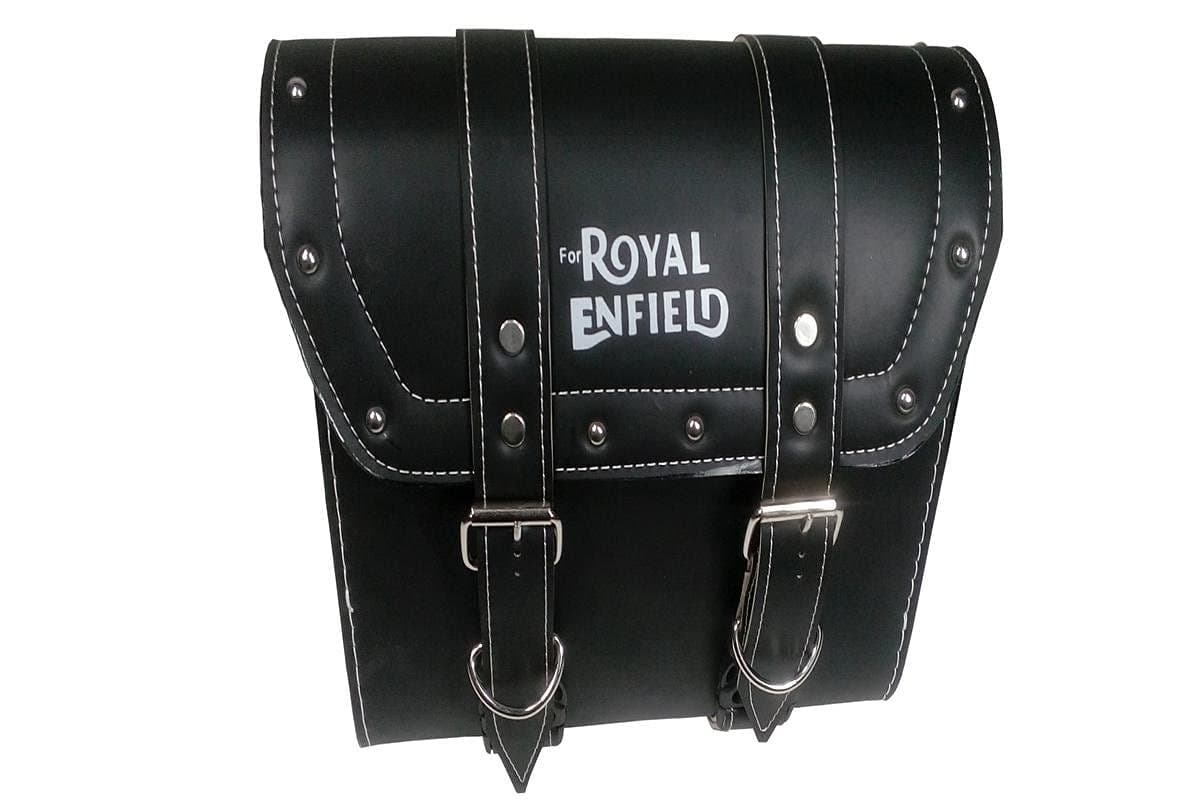 M2 Bike Saddle Bag A1 Quality Rectangle Waterproof Side Saddle Bag for Royal Enfield Bullet Electra 350