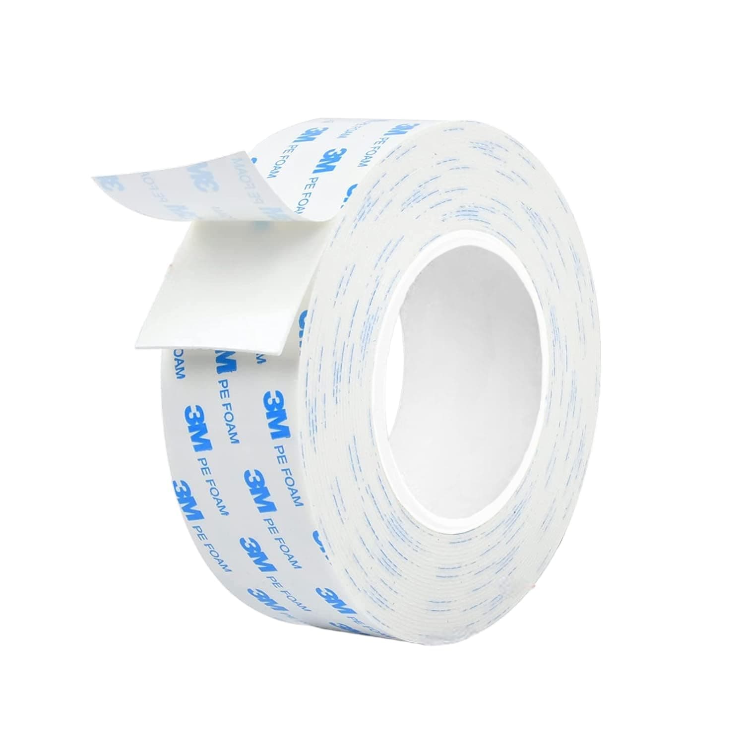 1600T Double Sided Adhesive Tape for Indoor and Outdoor Use, Waterproof, Mounting Tape for Heavy Objects, PE Foam, Object Fixing, Paintings, Permanent Applications (19 mm x 3 m)