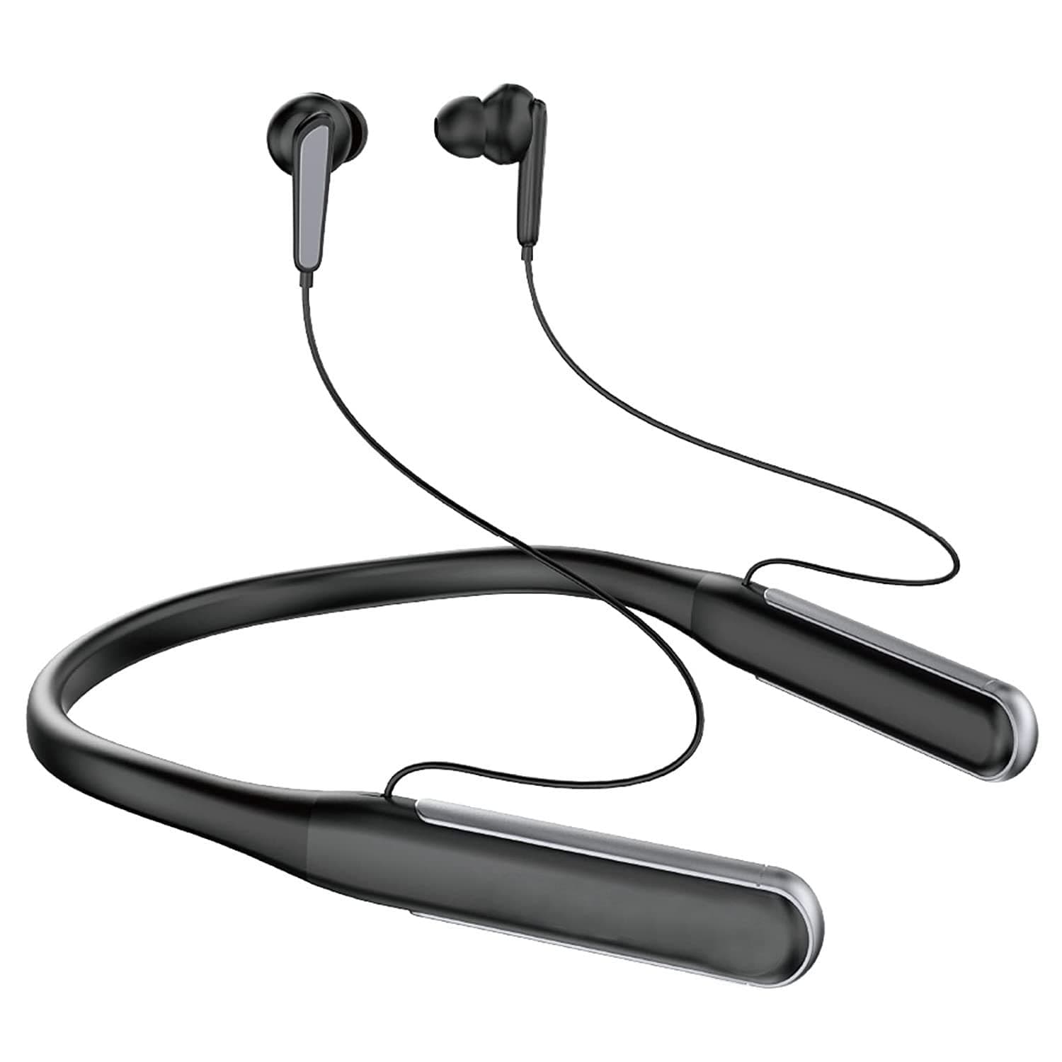 D Wireless Bluetooth Headphones Earphones for Google Nexus 5X, Google Pixel, Google Pixel 2, Google Pixel 2 XL, Google Pixel 3, Google Pixel XL Original Sports Bluetooth Wireless Earphone with Deep Bass and Neckband Hands-Free Call/Music, Sports Earbuds, Sweatproof Mic Headphones with Long Battery Life and Flexible Headset ( PS1,RKZ-335,BLACK)