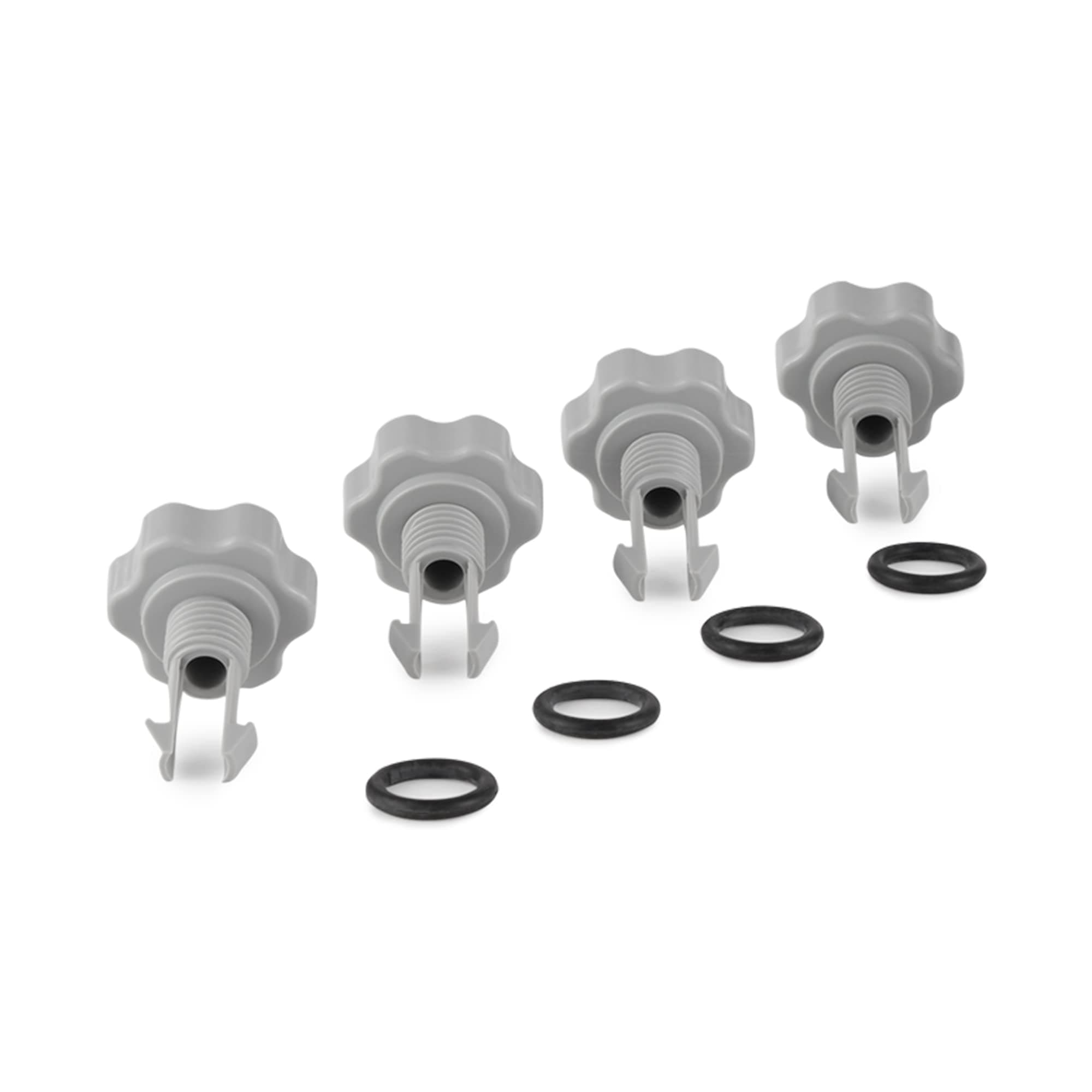 Intex 25002 Set of Air Release Valves with O Rings for Filter Pumps (4 Pack)
