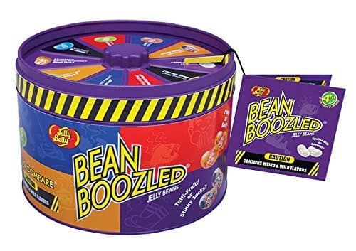 4th Edition Jelly Bean Boozled Gift Tin With Spinner Game 3.36OZ Jelly Bean Challenge Will It Taste Great Or Gross?
