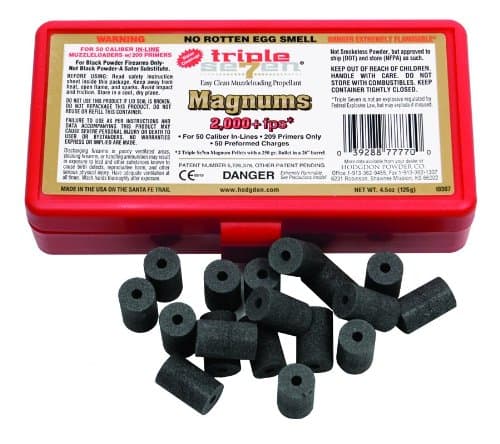 Hodgdon 2000FPS Triple 7 Magnum Pellet (50 Per Box), 50-Caliber