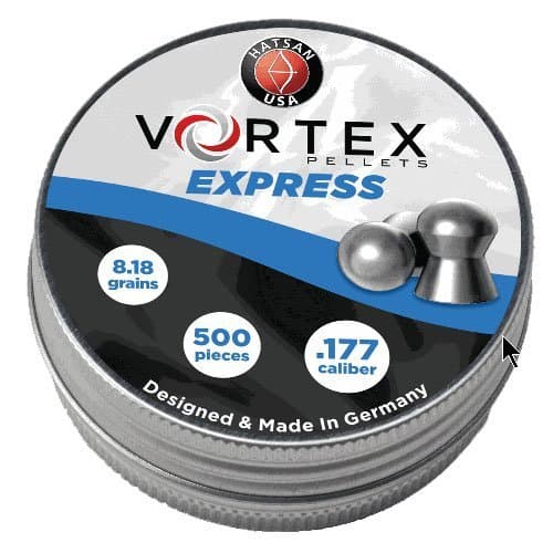 Hatsan Vortex Express Pellets, 177, 8.18G (Per 500)