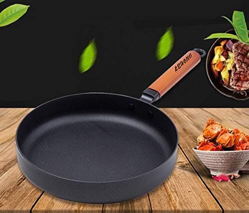 LEHONG Cast Iron Skillets/Frying Pan 26cm