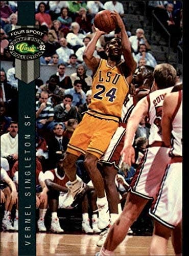 1992 Classic Four Sport #37 Vernel Singleton Trading Card