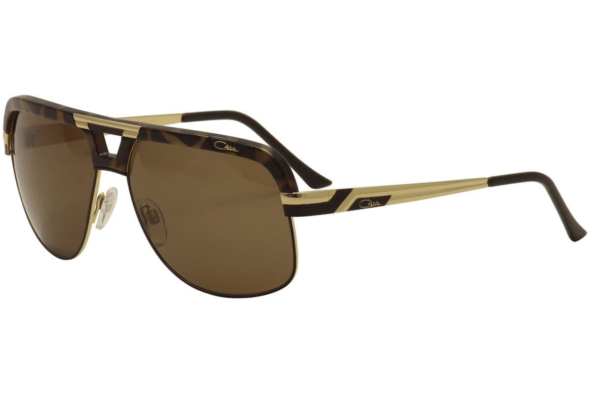 Cazal 986 Sunglasses 003SG Tortoise/Gold Brown Lens 63mm