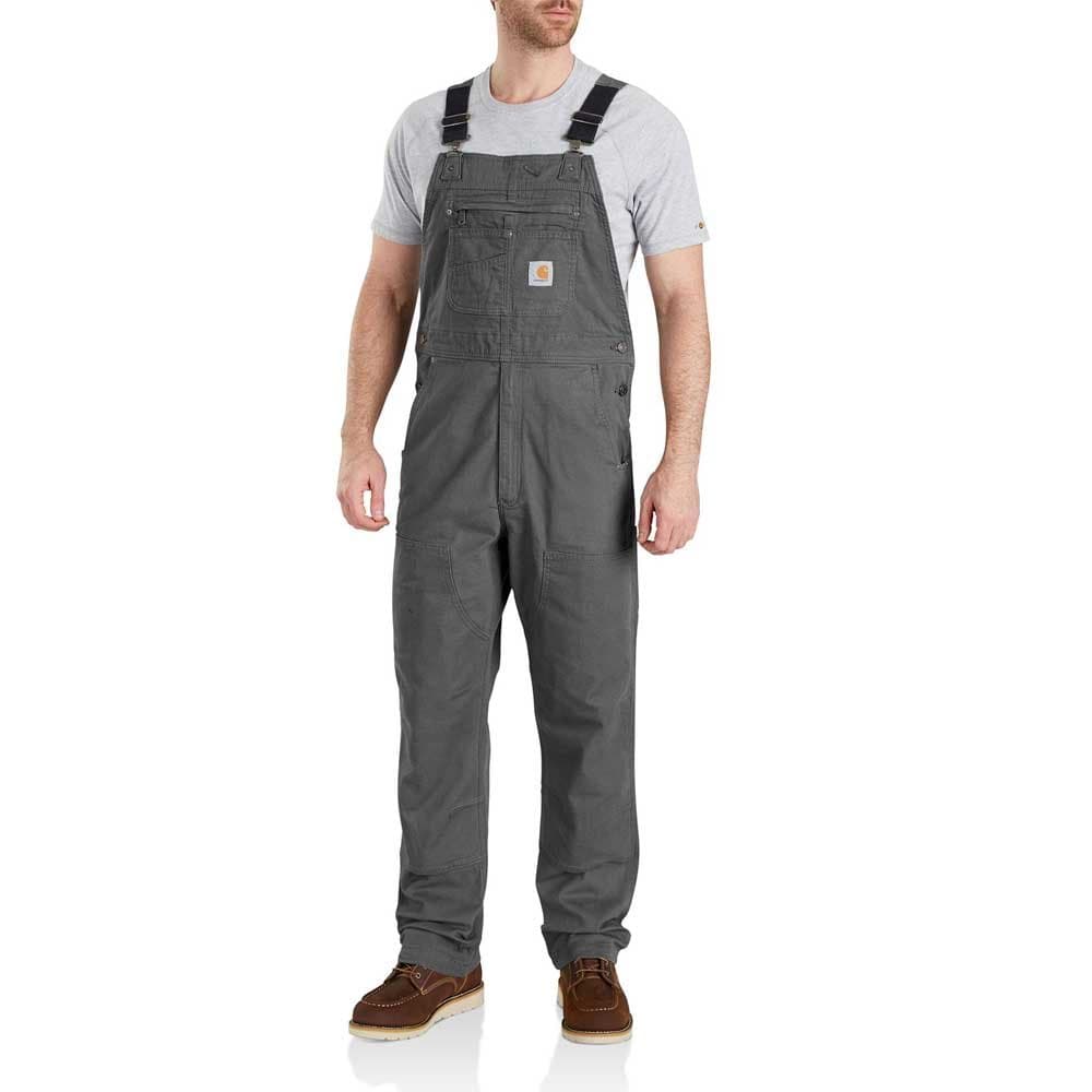 Carhartt Men's Rugged Flex Relaxed Fit Canvas Bib Overall