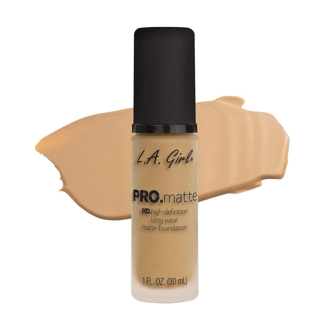 HD Pro Matte Foundation – Beige | Long Lasting Full Coverage Matte Base, Oil Control, Lightweight & Non-Cakey | Vegan & Cruelty-Free, 30ml