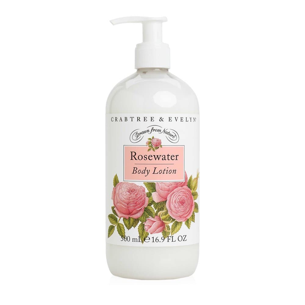 Body Lotion, Rosewater, 16.9 Fl Oz