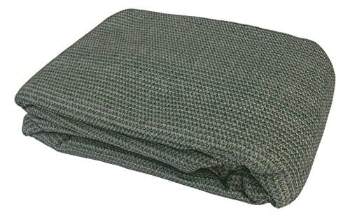 MP Brands Weaved Supreme Rot Weatherproof Ground Covering Groundsheet Tent & Awning Carpet - GREEN & GREY