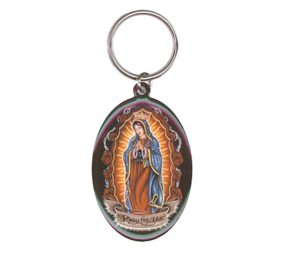 Virgin of Guadalupe - Metal Keychain