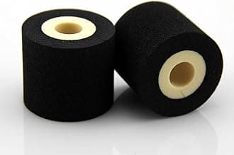 BAR-Coding TECH®, Hot Ink Roller (12 Rolls) for Coding Machine, Hot Ink Roll (36mm*32mm) 1-inch Core, Pack of 12 Rolls