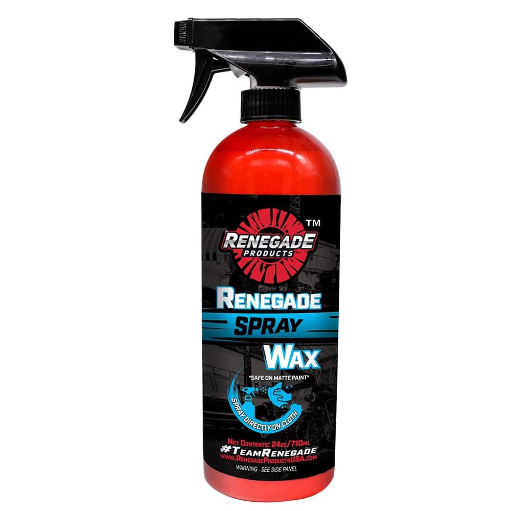 Rebel Spray Wax for Paint Protection and Shine On The Go USA (24 OZ)