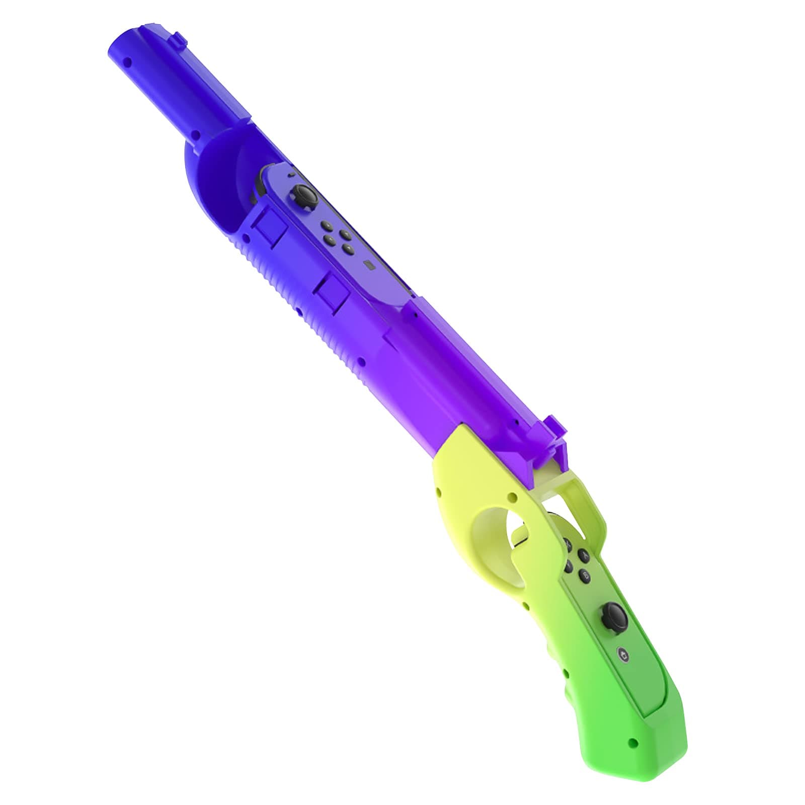 LONGYI Game Gun for Splatoon 3 Compatible with N-Switch/ OLED Joycons , Replacement Joy-Con Gun Controller Gaming Accessory for Switch Shooting Games