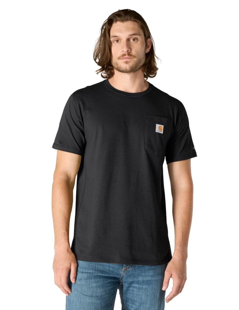 Men's Force Relaxed Fit Midweight Short-Sleeve Pocket T-Shirt