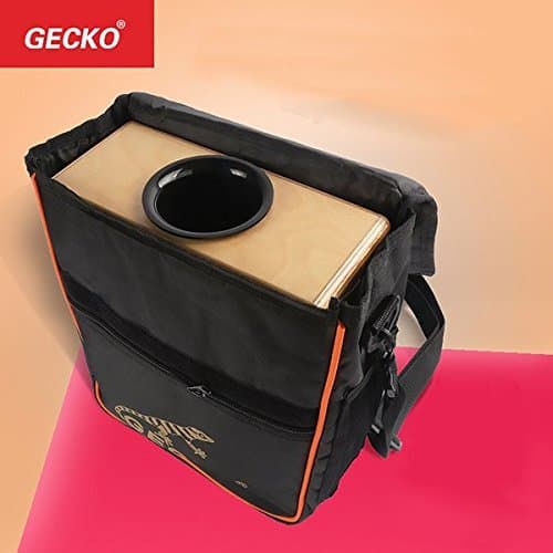SOUND HOUSE 70 Gecko Traveling Cajon Drum Boxing Percussion with Braces Bag