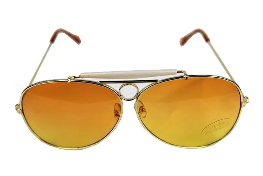 thecostumebase Las Vegas Fear and Loathing Orange Lens Sunglasses Glasses Hunter S. Thompson