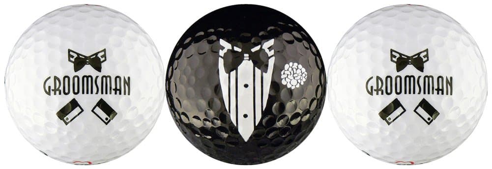 Groomsman Wedding Variety Golf Ball Gift Set