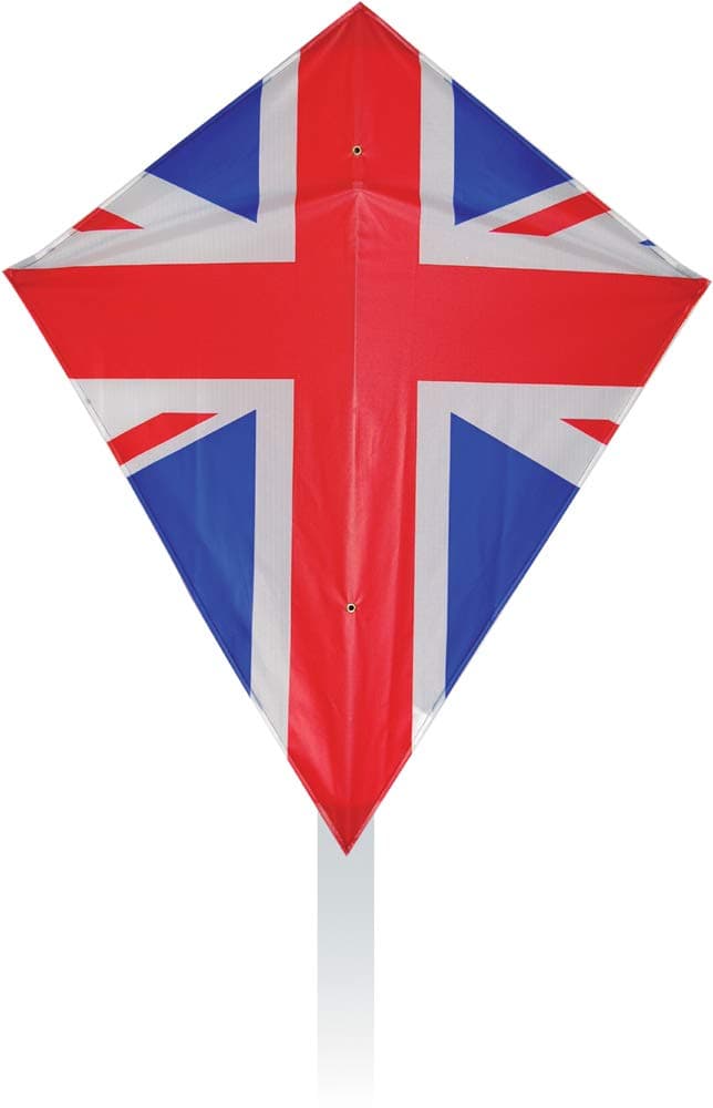 Spirit of Air Flag Diamond - Union Jack - Single Line Kite