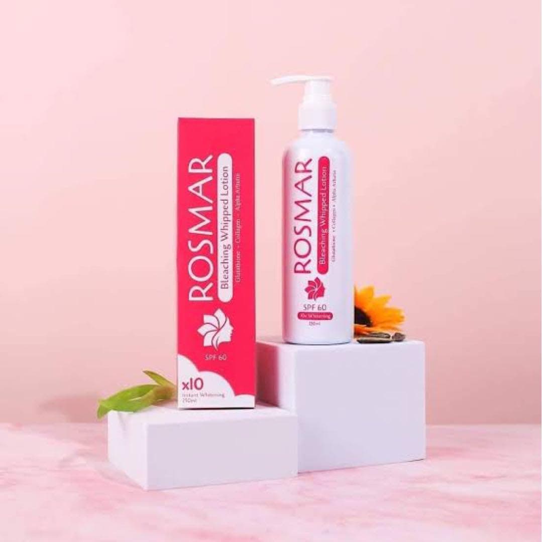 ROSMAR Bleaching Whipped Lotion 10x Whitening Formula SPF 60-250ml