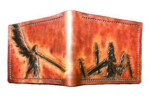 Cloud vrs Sephiroth Leather Wallet